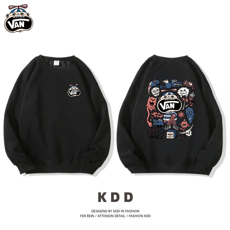 350 Grams of Chinese Cotton | Autumn and Winter Family Matching Outfits Vance Crew Neck Sweatshirt Vs8502 350 Grams of Chinese Cotton | Autumn and Winter Family Matching Outfits Vance Crew Neck Sweatshirt Vs8502