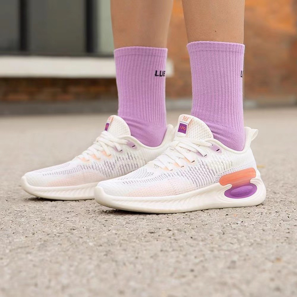 Damskie buty tenisowe Buty do koszykówki Buty sportowe Trampki Podeszwa z syntetycznej gumy Obuwie amortyzowane_voghion.com