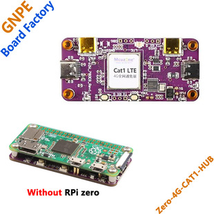 Raspberry Pi Zero 4G Cat1 with USB HUB expansion board without drive plug and play