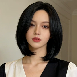 假发马尾;假发短直发;假发长卷发
