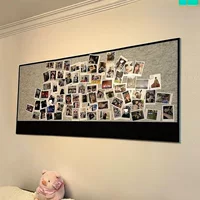 Войлочная клеящаяся настенная доска декоративная felt board на заказ настенные наклейки для стен фото-стена сообщение доска цветовая палитра стиль учебного общежития самоклеящаяся