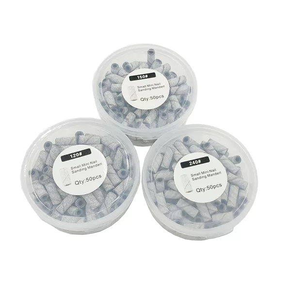 50-grain high-quality special small nail polish sand ring 3.1mm Mini sand ring shaft accessories nail remover exfoliating tool
