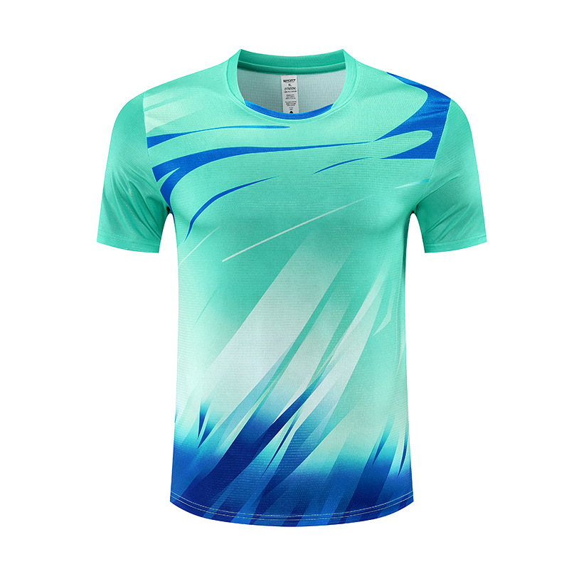 Nuevo traje de bádminton, ropa deportiva de verano, equipo al aire libre para adultos, ropa de entrenamiento competitivo, jersey de bádminton