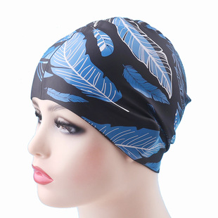 Swimming Cap Silicone Enlarge Comfortable Head Protection Ear Protection Hair Care Swimming Equipment Waterproof Swimming Cap Men's and Women's Fitness Swimming