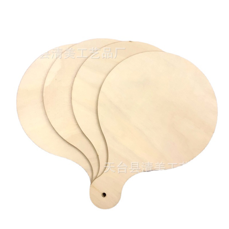 Tabla de cortar de troncos, hoja de madera, decoración de madera de bricolaje, nueva forma de tabla de cortar cuadrada/redonda, marca de madera 5 piezas en un paquete
