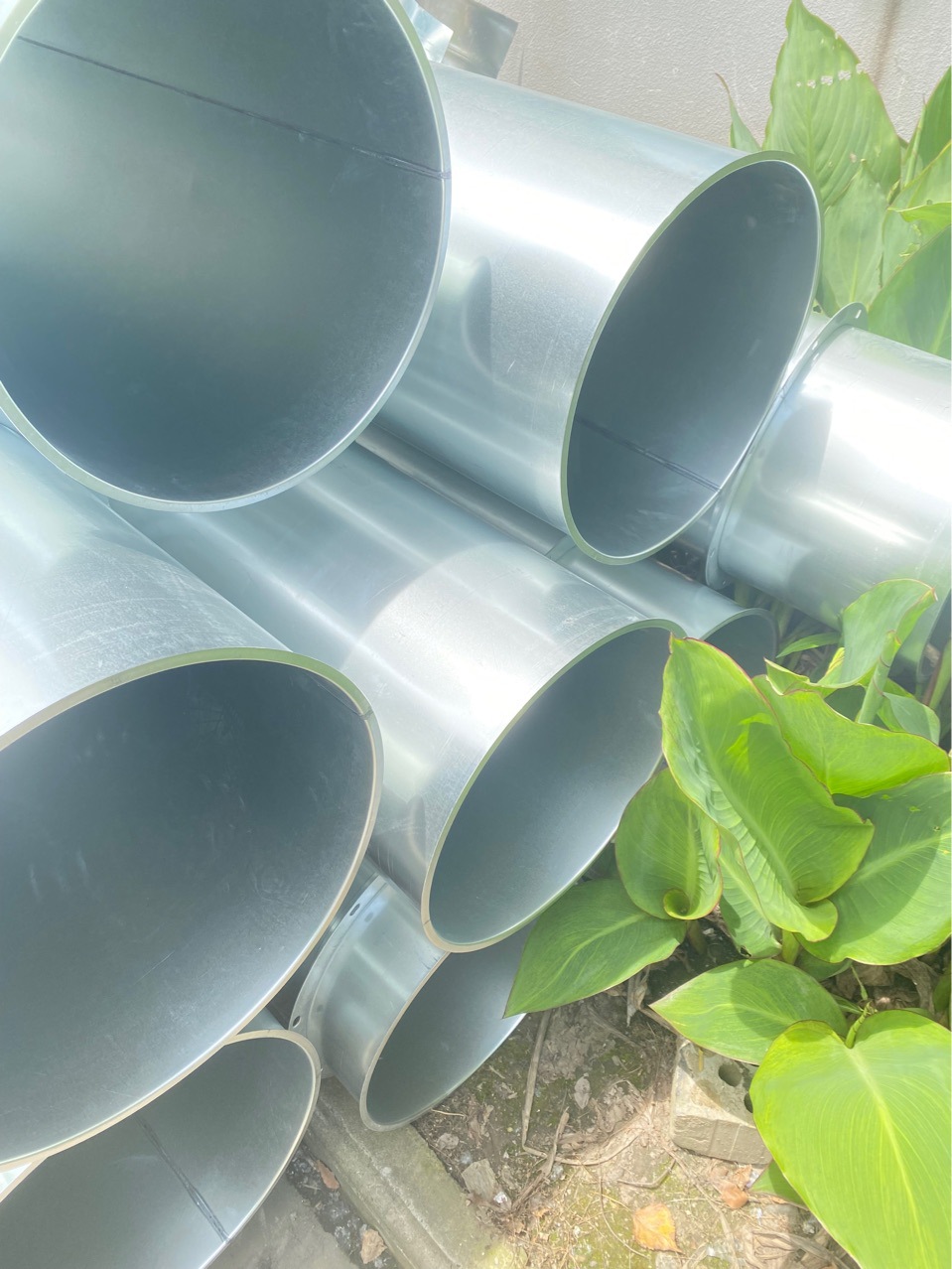 不锈钢焊接风管 镀锌满焊工艺管道环保废气排放管道304材质通风管