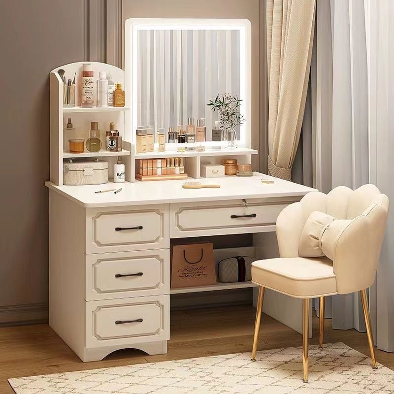 Small Bedroom Simple Dressing Table Dressing Table Bedroom Simple Modern Dressing Table Storage Cabinet Integrated Dressing Table