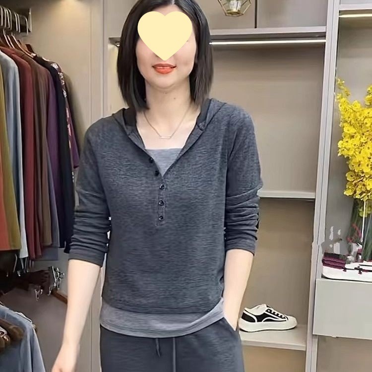 套装小众春秋2025百搭卫衣时尚韩版新款装女洋气休闲假两件套女装|undefined
