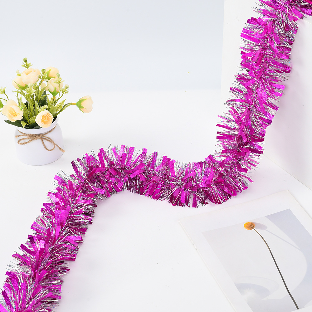 Nuevo transfronterizo 9cm5 capa de encriptación de piedra gruesa más espuma de plata barra de seda de color decoración de eventos festivos dibujo de flores barra de lana