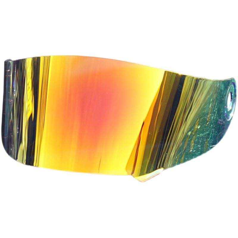 AVA original dinastía motocicleta casco parabrisas hombres y mujeres modificación accesorios galvanoplastia lente galvanoplastia protección solar roja