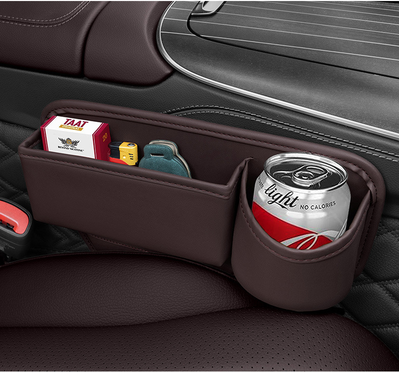 Cross-border Car Water Cup Holder Gap Storage Box Multifunctional Storage Box Car Seat Gap Plug Storage Box