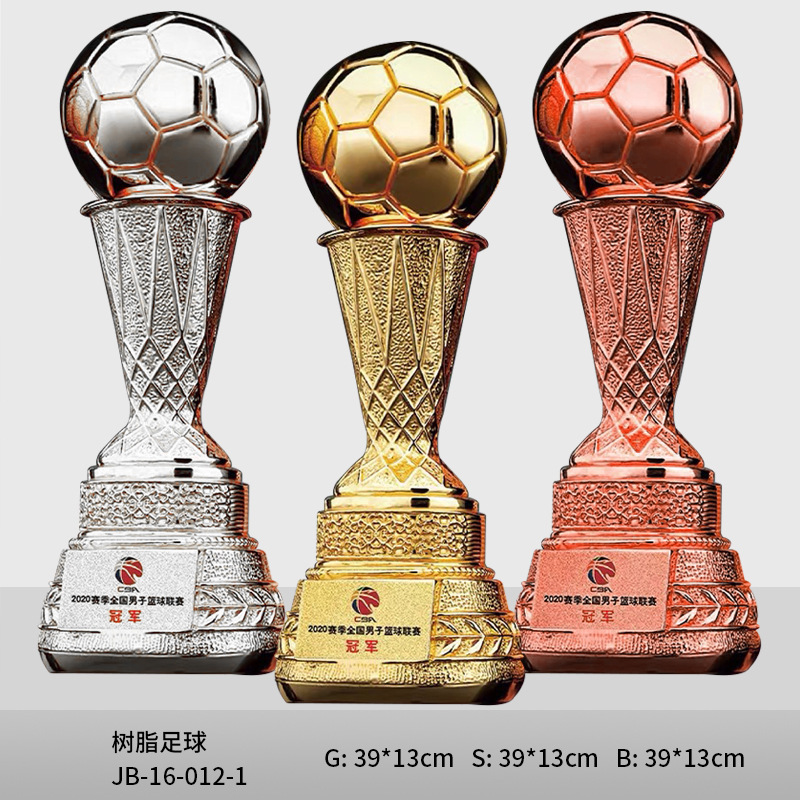 Deportes de resina trofeo creativo botas de oro Copa de fútbol trofeo árbitro guantes de portero trofeo de resina de madera