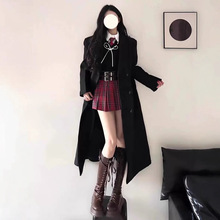 毛呢外套女中长款2025年新款秋冬季时尚高级感小个子呢子大衣外套