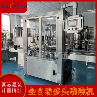 远杨机械全自动洗发水沐浴露定量灌装机膏液定量罐装机设备厂家