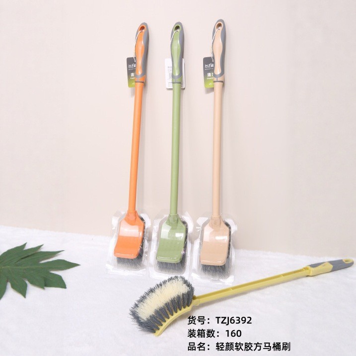 TZJ6392轻颜软胶方马桶刷