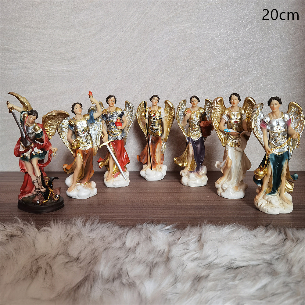 Número 43 siete ángeles 20 cm