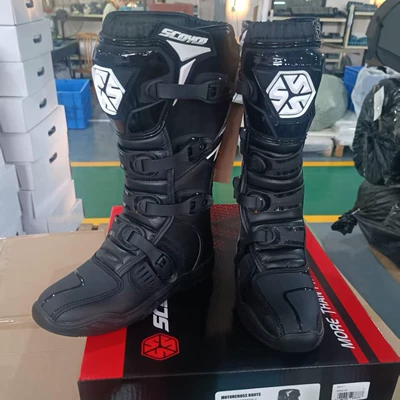 Motorcycle Safety Supplies — Long Motorcycle Off-Road Boots