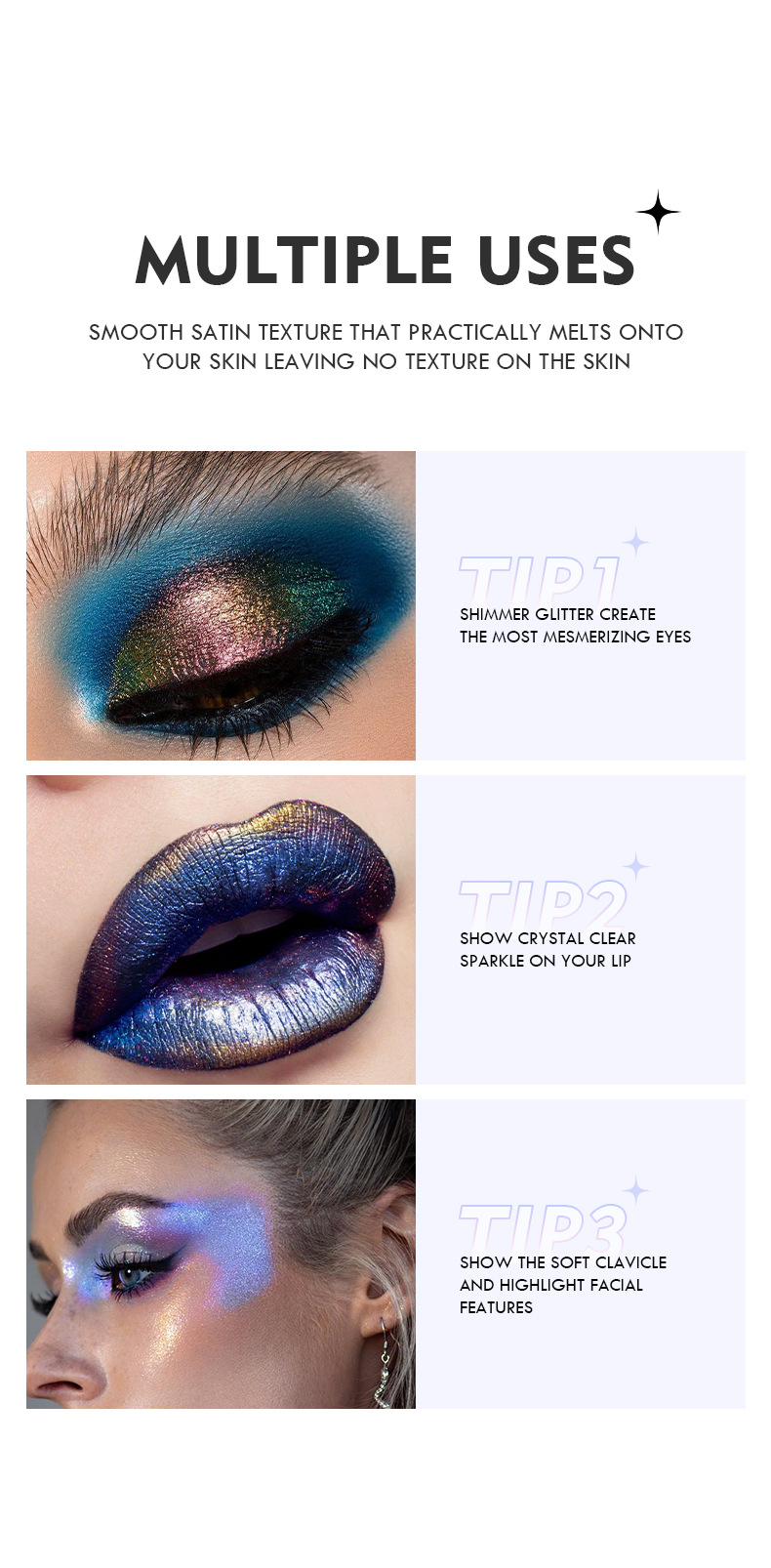 Populär Chameleon Liquid Eye Shadow Pearl Light Exploding Monokrom Metal Eye Shadow Liquid Eye Shadow_voghion.com