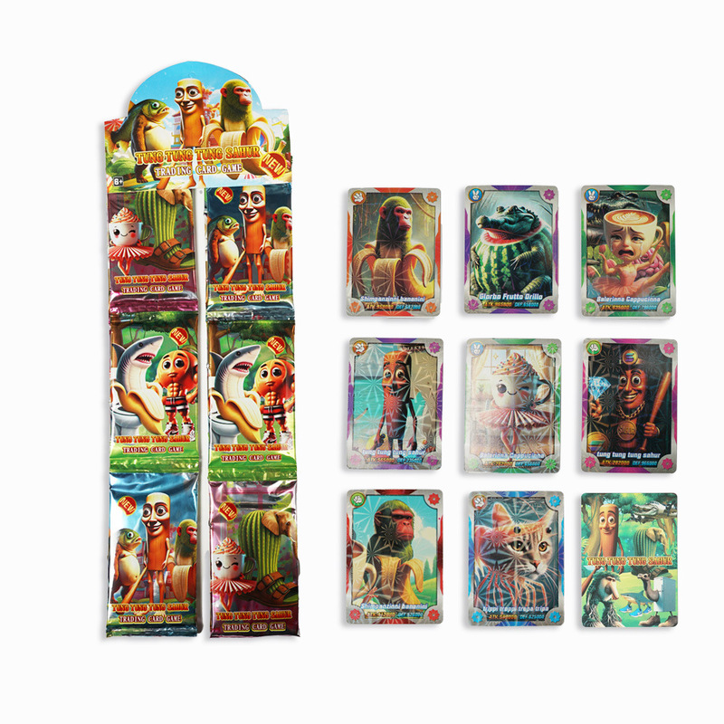 クロスボーダー AI 山海経カード レーザーカード TCG ボードゲーム 漫画 TUNGTUNGSAHUR|undefined