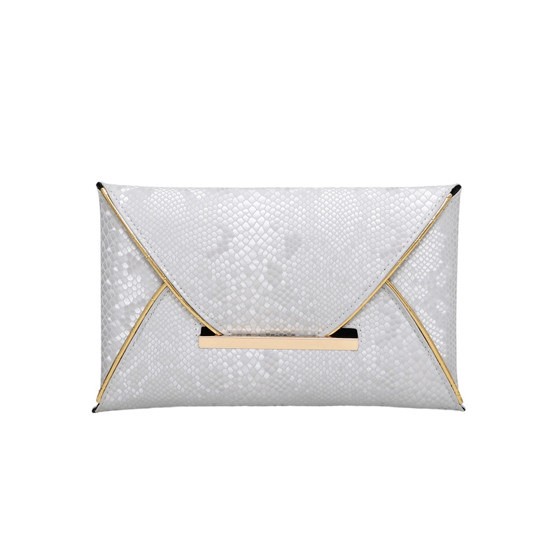 Elegant Evening Clutch Bag For Women Solid Colour Envelope Style_voghion.com