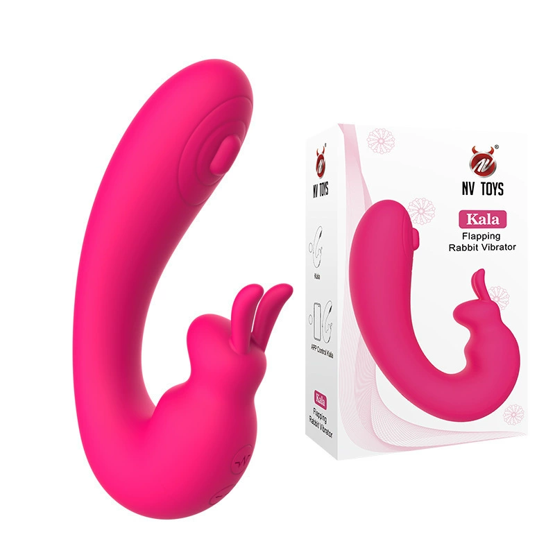 NVTOYS вибратор «кролик» с насадкой, стимулятор G-точки, интимный массажер для женщин