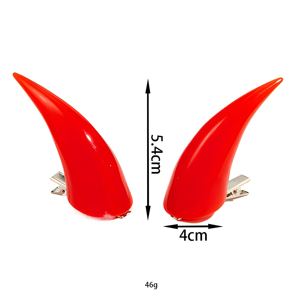 Halloween diablo cos tocado cuerno tenedor Halloween cuerno cuerno accesorios para el cabello diadema cola de diablo