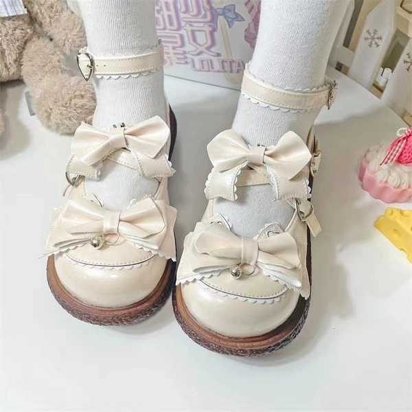Beige small bell