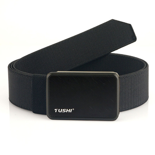 New tactical belt nylon workwear aluminum alloy buckle quick-drying pants belt outdoor canvas training inner belt wholesale