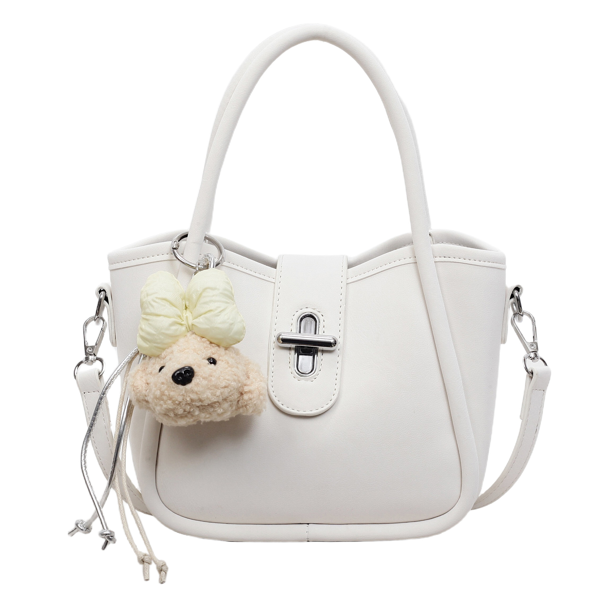 Lichi estilo extranjero fresco bolso de cubo de moda personalidad ligera de lujo diario nicho cesta de platos exquisita bolsa de cartas