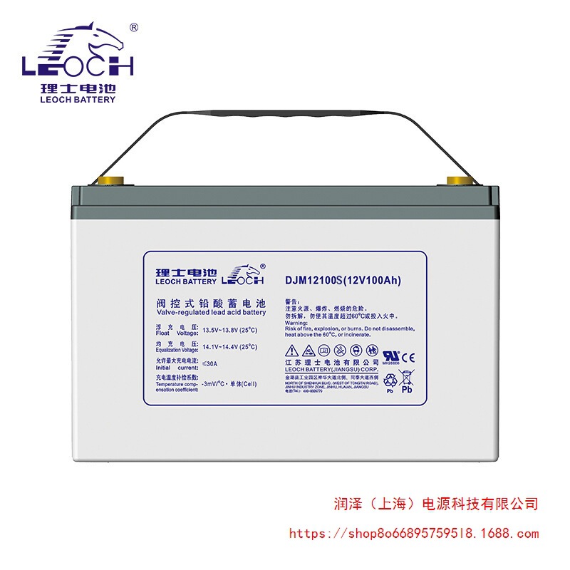 理士电池12V100HS/DJM12100SUPS电源 铅酸免维护蓄电池 EPS直流屏