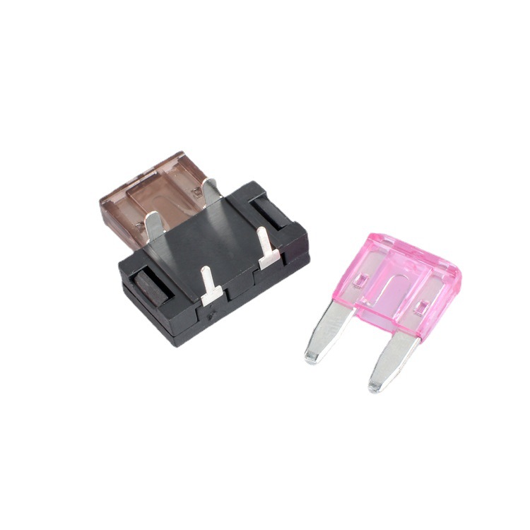 东莞贡福销售汽车插片保险丝座低压1A-40A车用保险丝盒座带盖