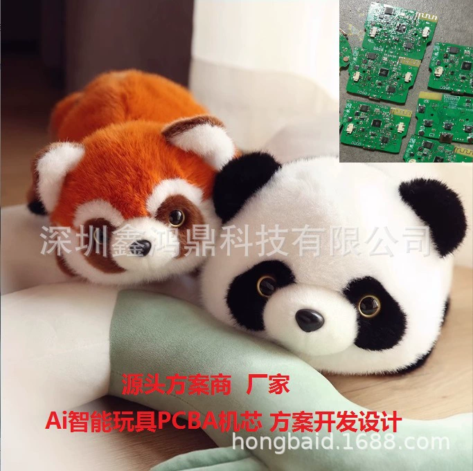 Решение для детских интеллектуальных игрушек с ИИ, решение для интеллектуального ручного компаньона, разработка и дизайн PCBA, решение для движущихся игрушек с ИИ