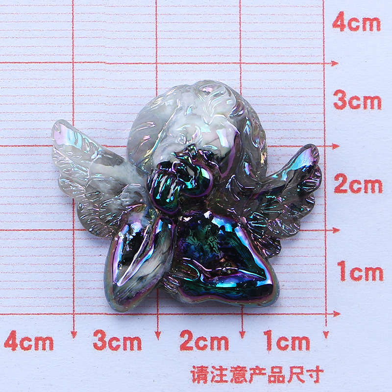 光沢黒バロック馬貝クラシックdiyクリームゴム携帯ケース髪飾りヘアアクセサリー樹脂部品卸売り