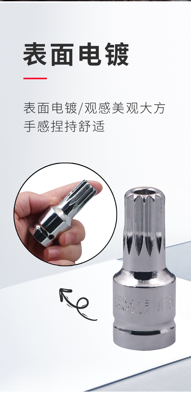 Oil bottom oil drain screw disassembly tool oil drain screw oil bottom disassembly sleeve tool