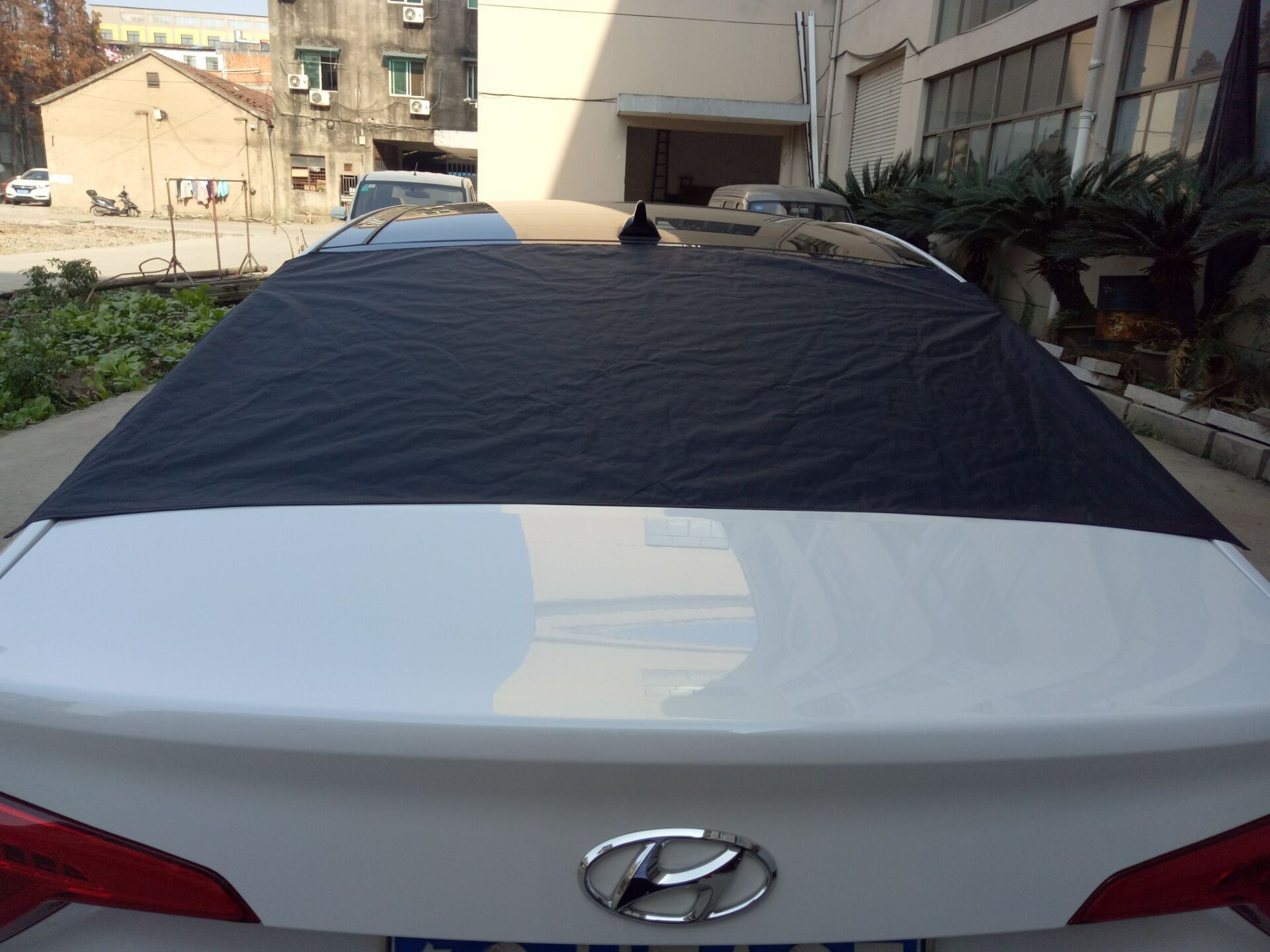 Rear Windshield Cover Black Snow Shield Anti-Freeze Car Snow Guard Anti-Icing Window Half-Cover Protector