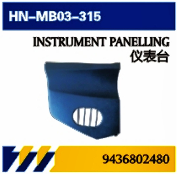 FOR Servicio de camiones Mercedes-Benz cubierta de rueda / panel de instrumentos / soporte 9436800014/9436801706