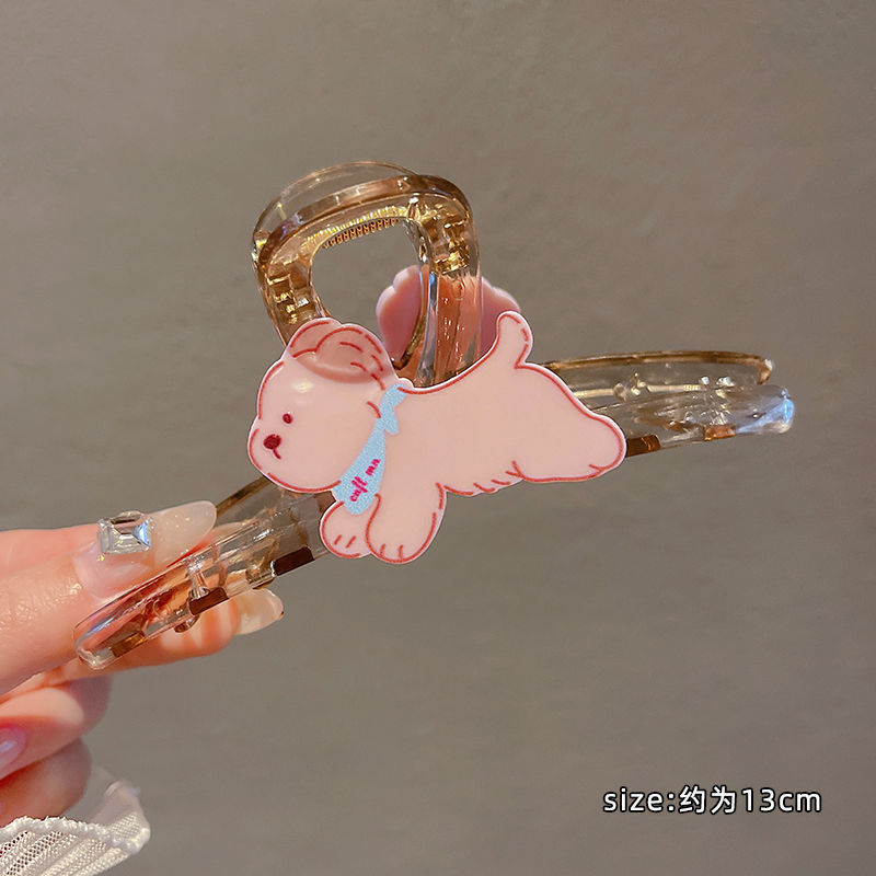 2#Oso rosa 5,5cm-clip 12,5cm