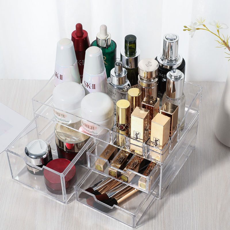 One-piece three-pump transparent color