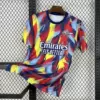 2526 Arsenal round neck camouflage yellow and red