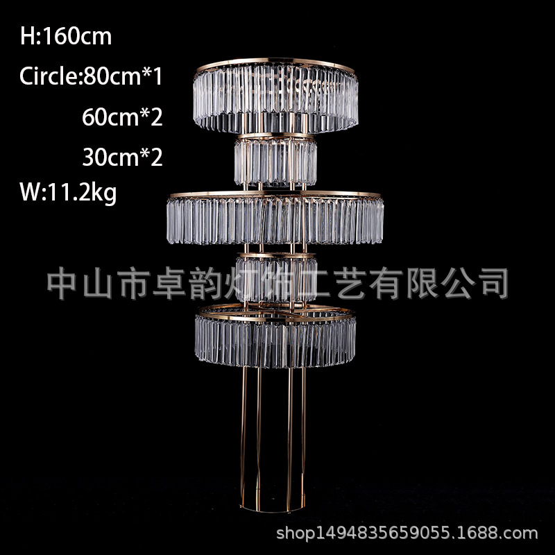 Decoración de boda, guía de carretera de cristal acrílico, soporte de flores de hierro para boda, letrero de escenario, decoración navideña para oficina, adornos de pie