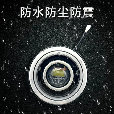 Honeycomb-Shaped Harley Motorcycle Modified High – Motorcycle headlights, headlights