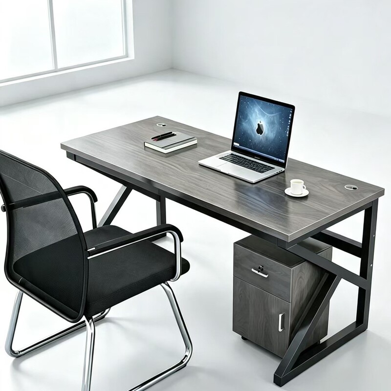 Office desk with partition, workstation, staff cubicle, executive desk combination, commercial and home office desk, staff workstation, computer desk Office desk with partition, workstation, staff cubicle, executive desk combination, commercial and home office desk, staff workstation, computer desk