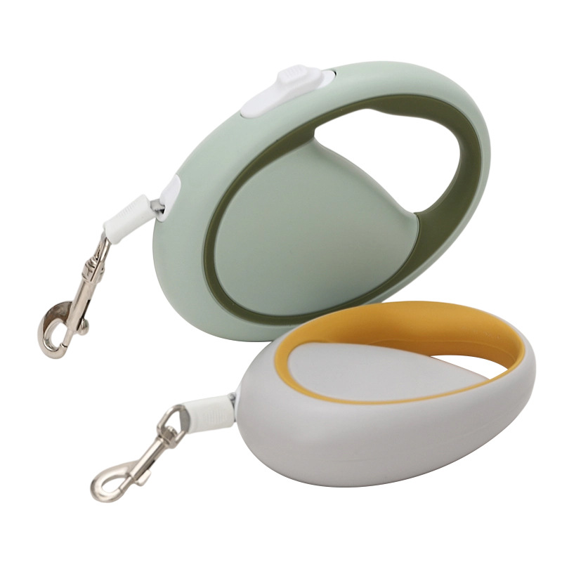 Cuerda de tracción para perros Cadena de perro retráctil automática para perros pequeños y medianos