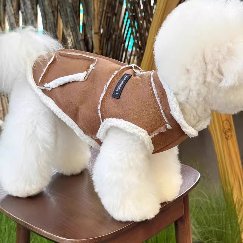 Roupas de inverno para cães de pequeno porte, roupas de inverno para cães da raça Bichon Frisé, roupas de inverno para gatos, roupas de inverno para Yorkshire Terriers e roupas de inverno para cães da raça Teddy._voghion.com