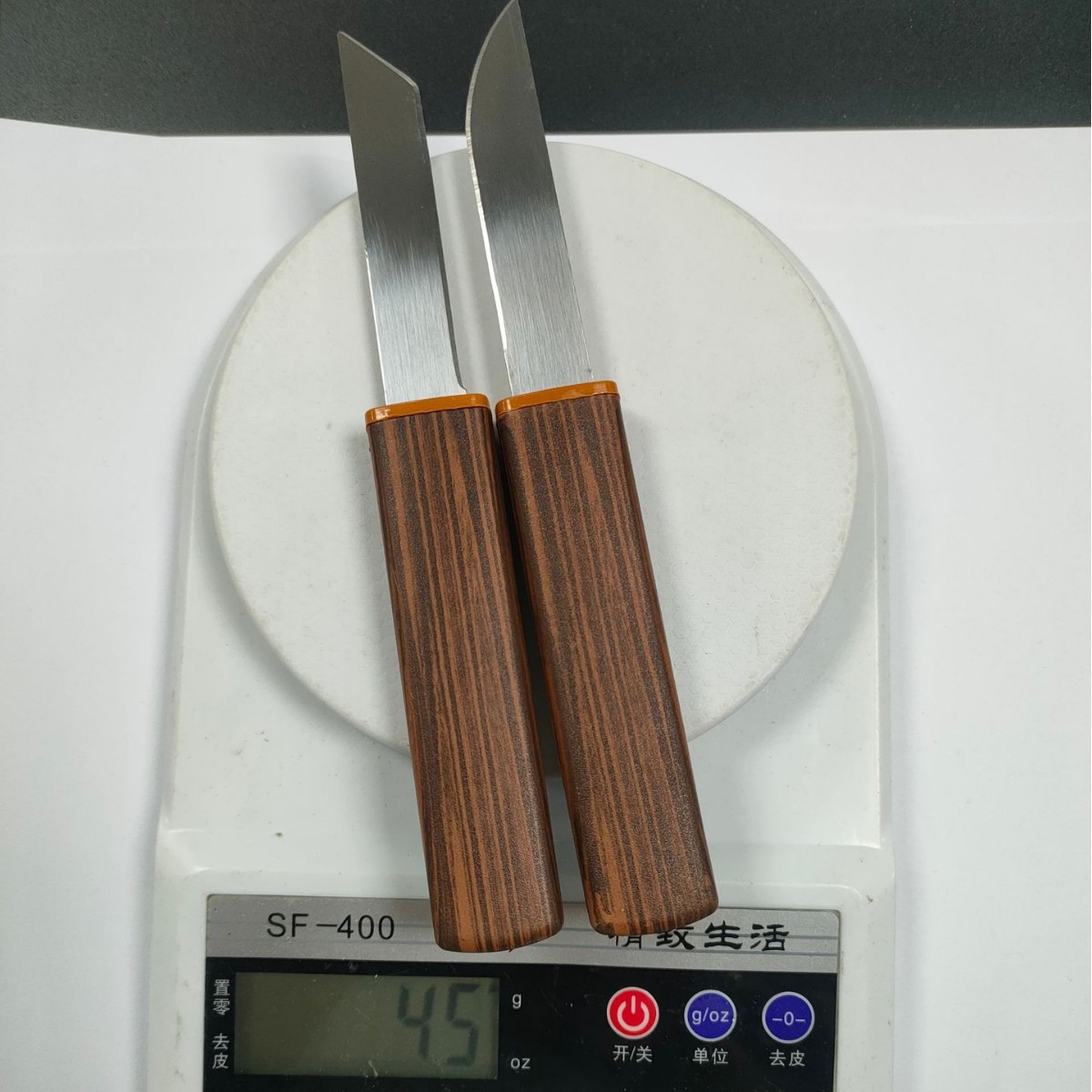 0.7mm 만다린 오리 더블 나이프