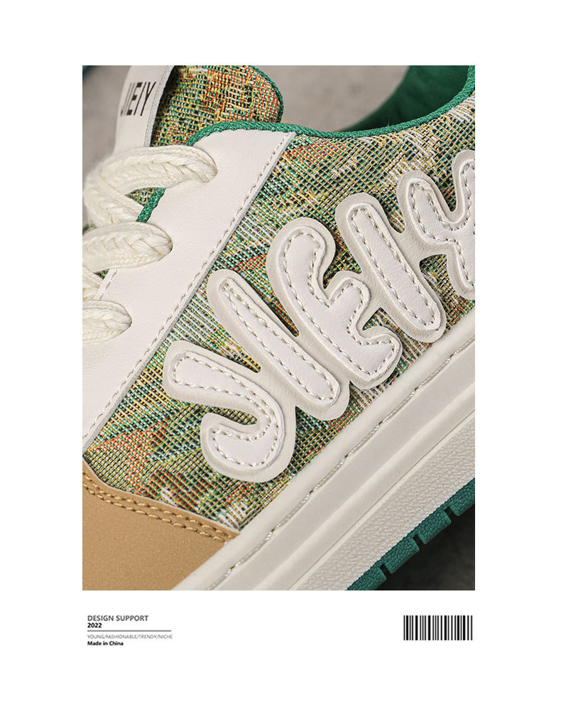 2023 frühjahr Neue männer Schuhe Student Low Top Secret Wald Leinwand Casual Turnschuhe trendy bord schuhe männer der haar_voghion.com