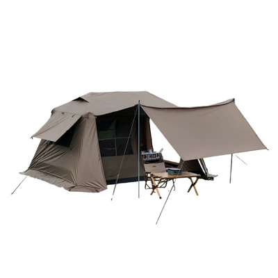 Sunshade, Rainproof, Outdoor Double-Layer Chimney | Avtomobil dam çadırları