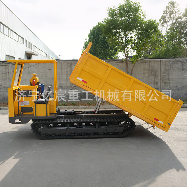 履带运输车爬山虎运输搬运车全地形爬坡自卸农林果园履带运输车