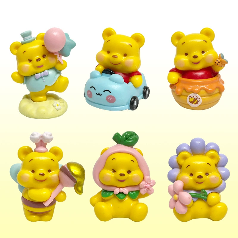 Новая коллекция Винни, Nini Secret, слепая коробка, модная игрушечная кукла Winnie Pupu, фигурка-декор для девушек