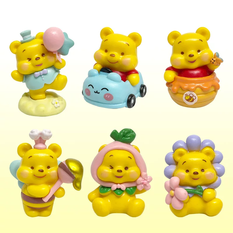 Новая коллекция Винни, Nini Secret, слепая коробка, модная игрушечная кукла Winnie Pupu, фигурка-декор для девушек
